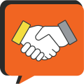 Risk-Free Partnership Icon